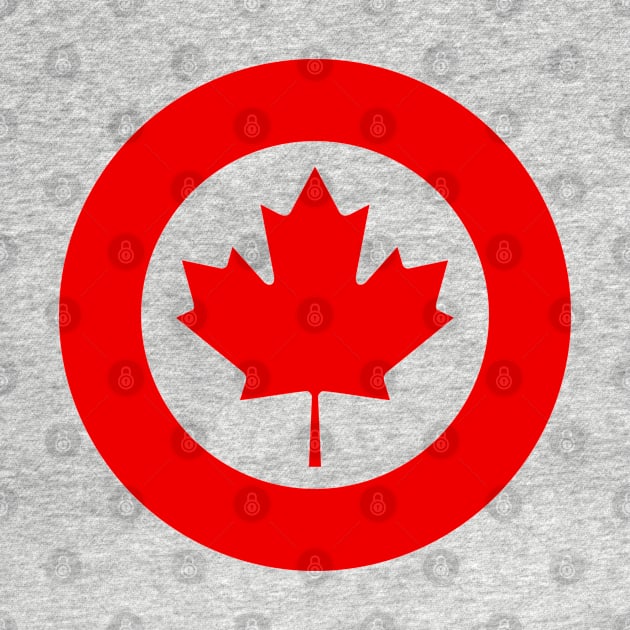 Canadian Roundel by OrangeCup